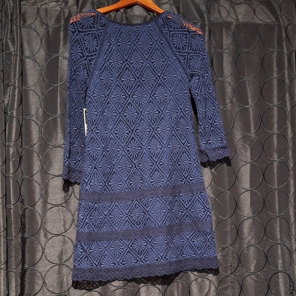 Juicy Couture Blue Crew Nec with Textured Knit - Picture 2 of 5